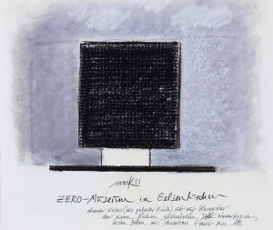 Heinz Mack, ZERO-Museum in Gelsenkirchen (ZERO-Haus Entwurf), 1963, Collection ZERO foundation